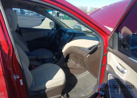 2017 Hyundai Santa Fe Sport 2.4L from USA, damaged, VIN 5XYZT3LB6HG490978